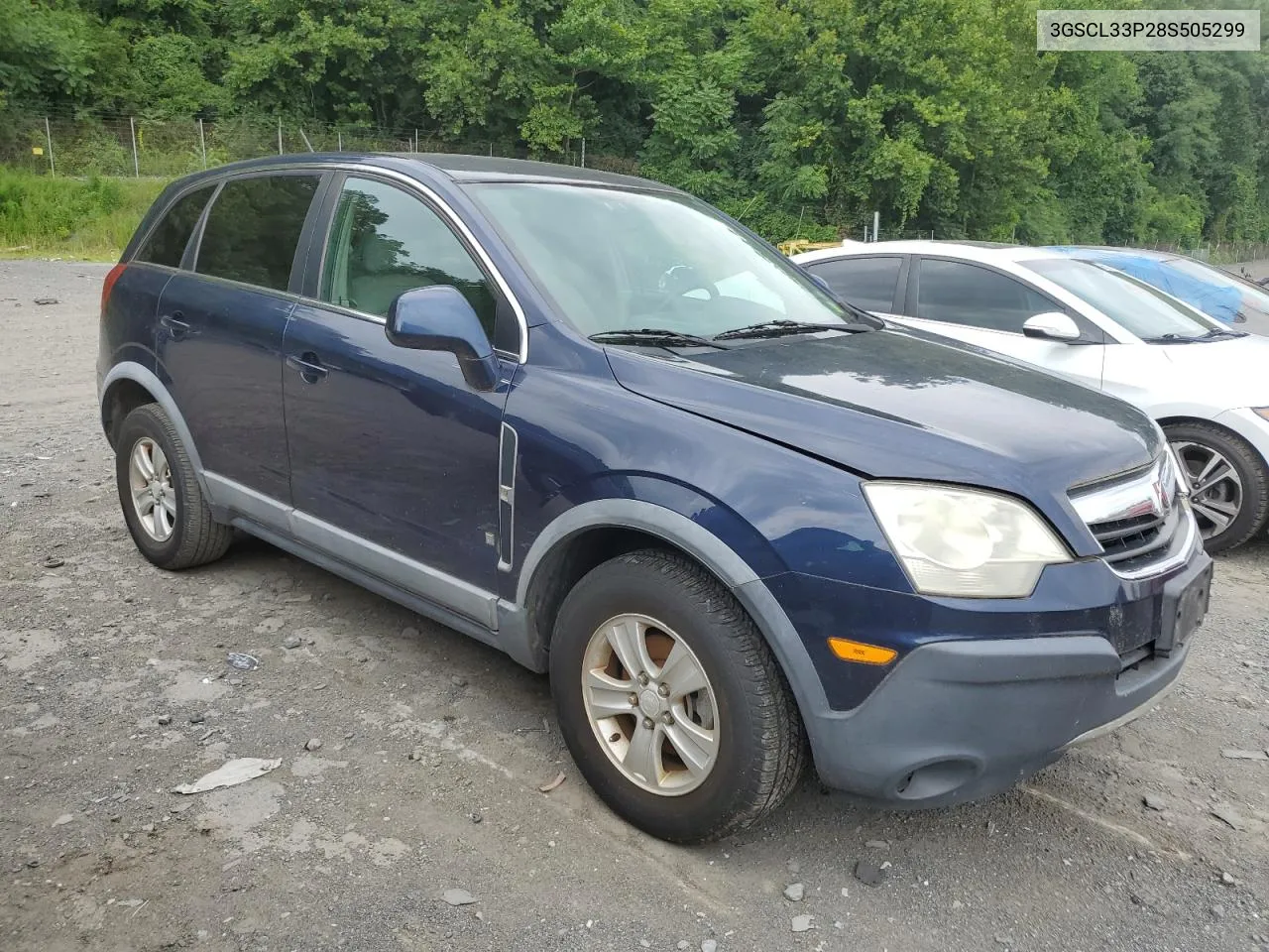 2008 Saturn Vue Xe VIN: 3GSCL33P28S505299 Lot: 66229894