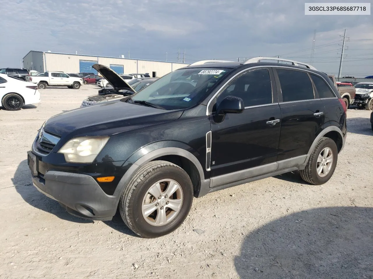 2008 Saturn Vue Xe VIN: 3GSCL33P68S687718 Lot: 66792774