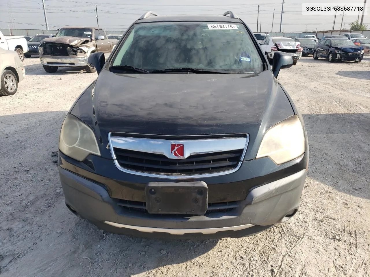 2008 Saturn Vue Xe VIN: 3GSCL33P68S687718 Lot: 66792774