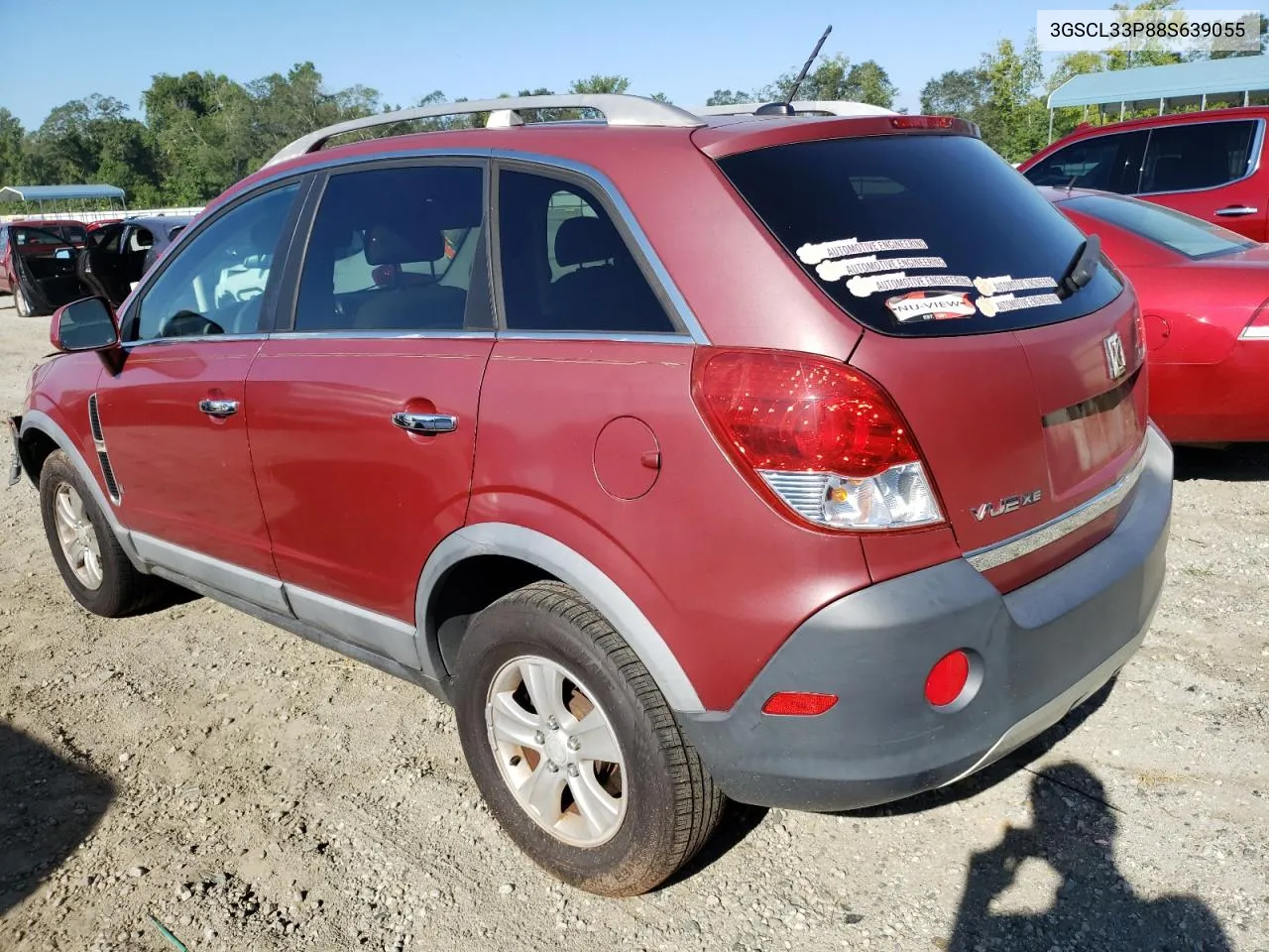 2008 Saturn Vue Xe VIN: 3GSCL33P88S639055 Lot: 67633504