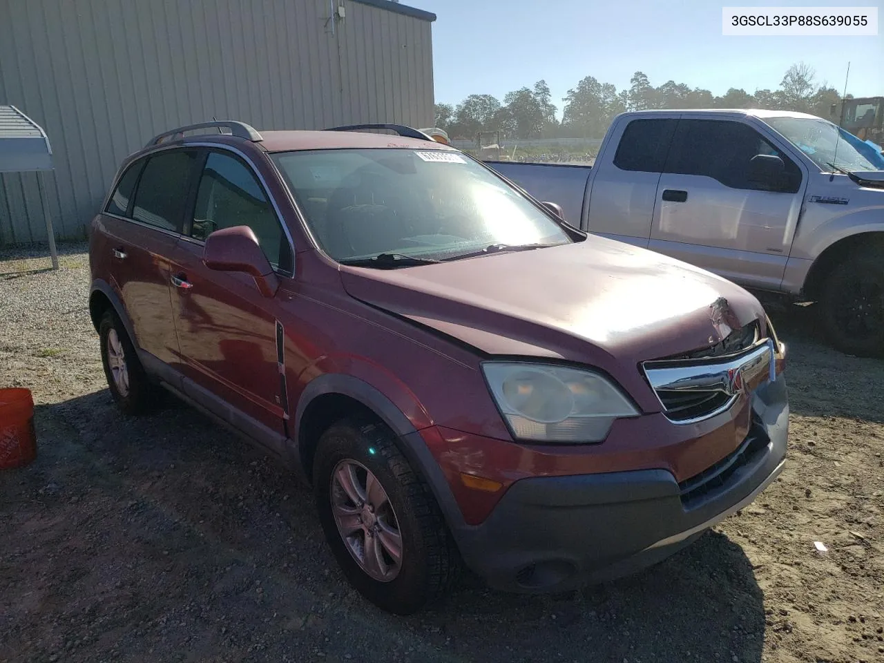 2008 Saturn Vue Xe VIN: 3GSCL33P88S639055 Lot: 67633504