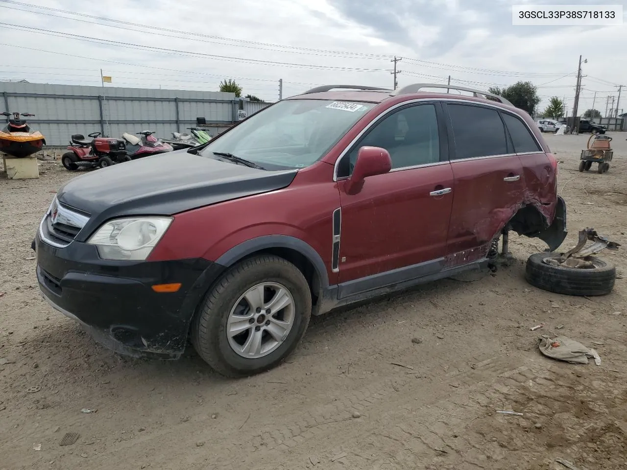 2008 Saturn Vue Xe VIN: 3GSCL33P38S718133 Lot: 68225434