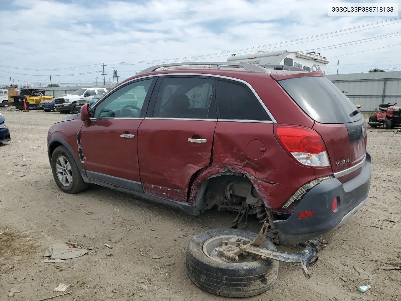 2008 Saturn Vue Xe VIN: 3GSCL33P38S718133 Lot: 68225434