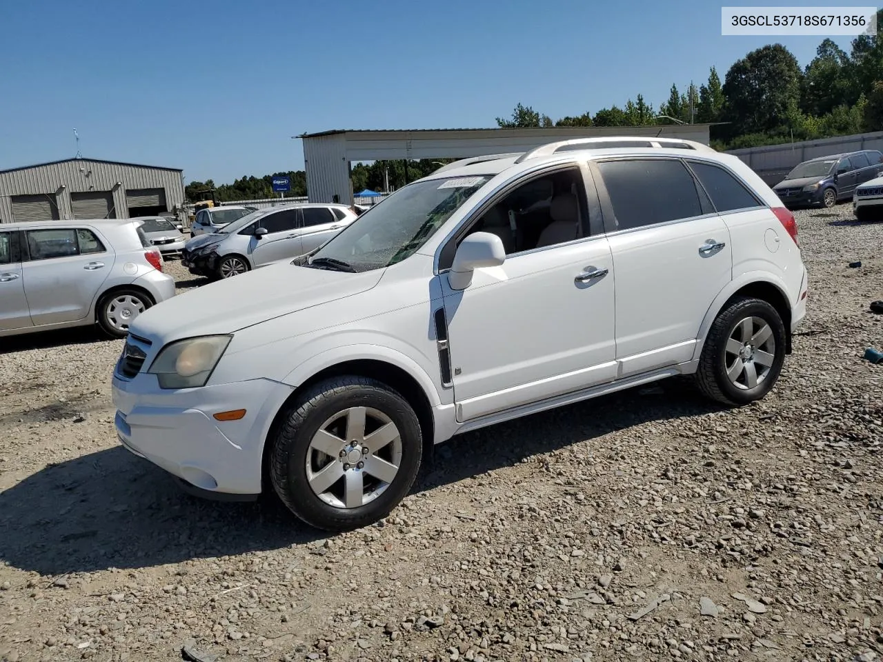 2008 Saturn Vue Xr VIN: 3GSCL53718S671356 Lot: 68237084