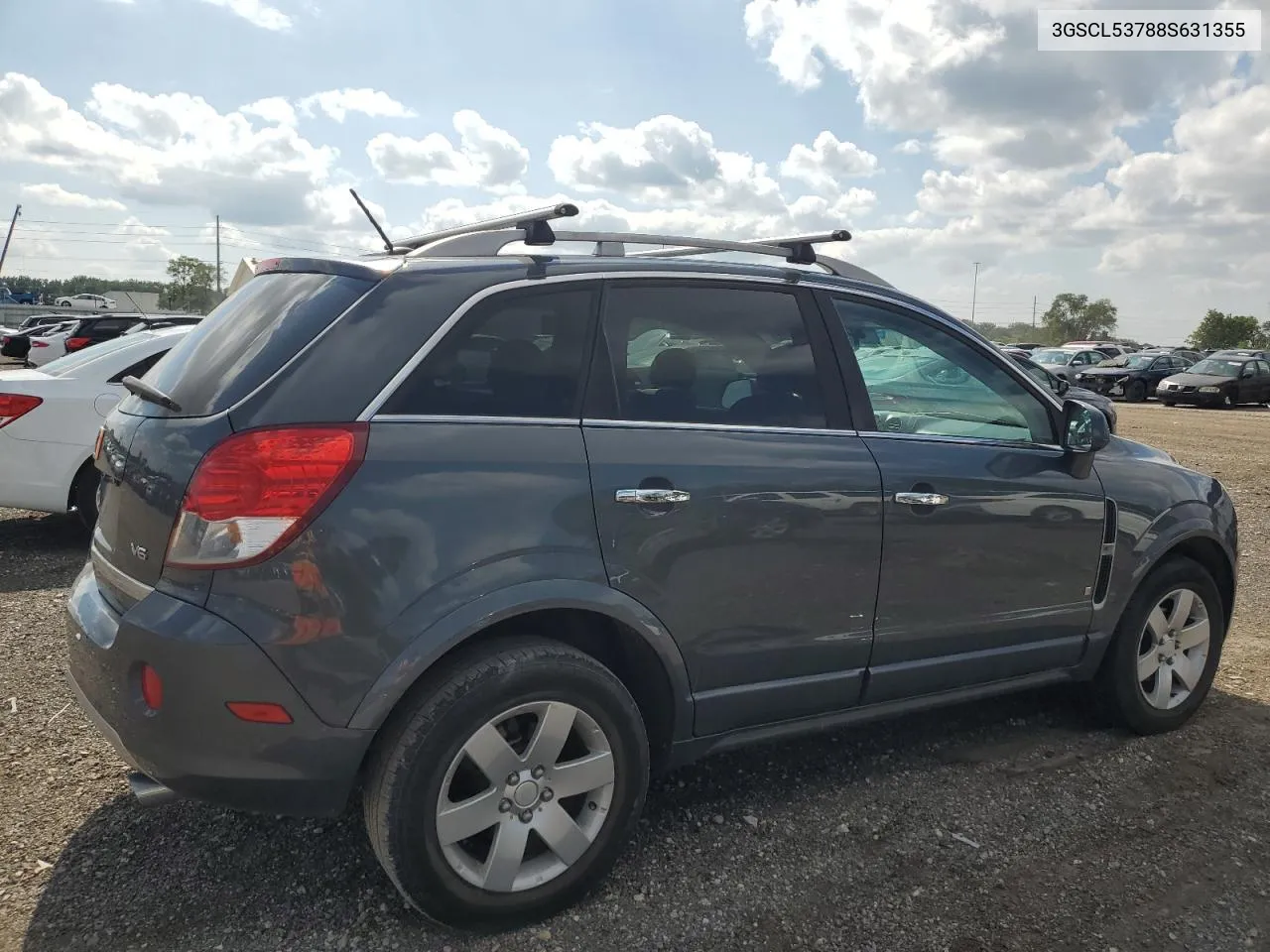 2008 Saturn Vue Xr VIN: 3GSCL53788S631355 Lot: 68421224