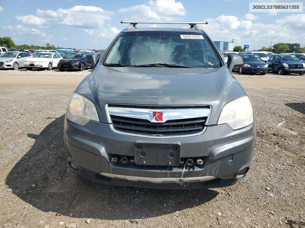 2008 Saturn Vue Xr VIN: 3GSCL53788S631355 Lot: 68421224