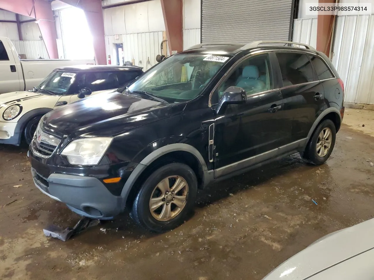 2008 Saturn Vue Xe VIN: 3GSCL33P98S574314 Lot: 68871504