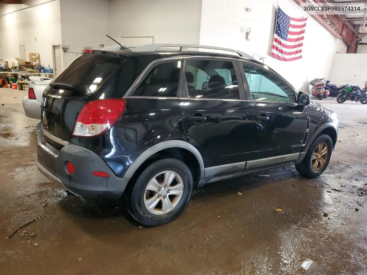 2008 Saturn Vue Xe VIN: 3GSCL33P98S574314 Lot: 68871504