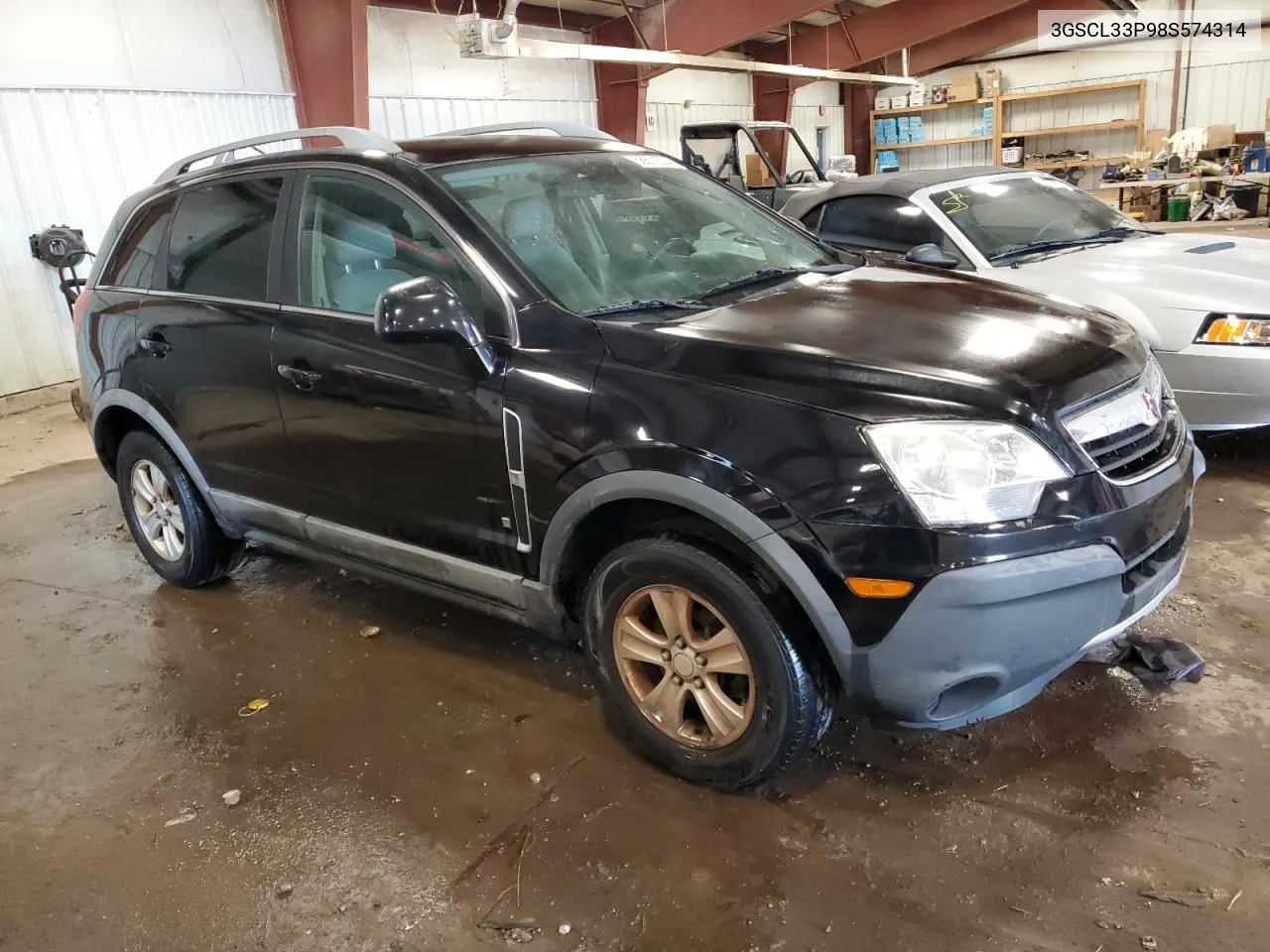 2008 Saturn Vue Xe VIN: 3GSCL33P98S574314 Lot: 68871504