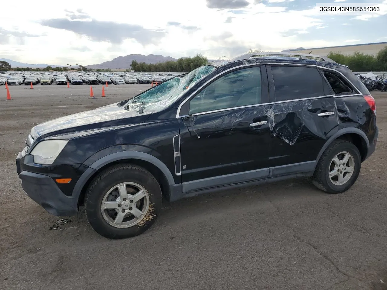 2008 Saturn Vue Xe VIN: 3GSDL43N58S654363 Lot: 69117634