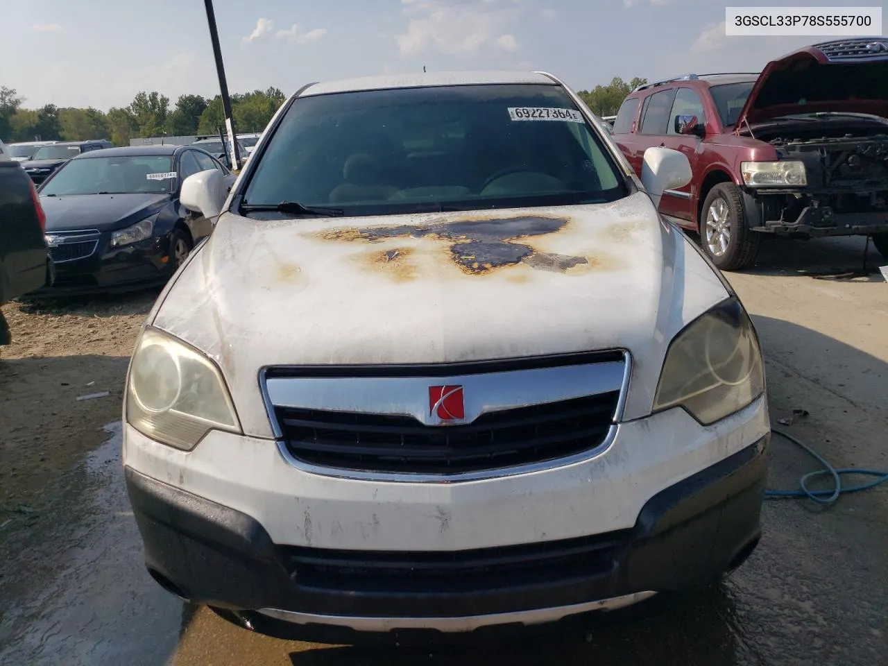 2008 Saturn Vue Xe VIN: 3GSCL33P78S555700 Lot: 69227364