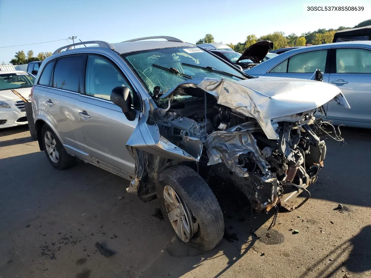 2008 Saturn Vue Xr VIN: 3GSCL537X8S508639 Lot: 70262644