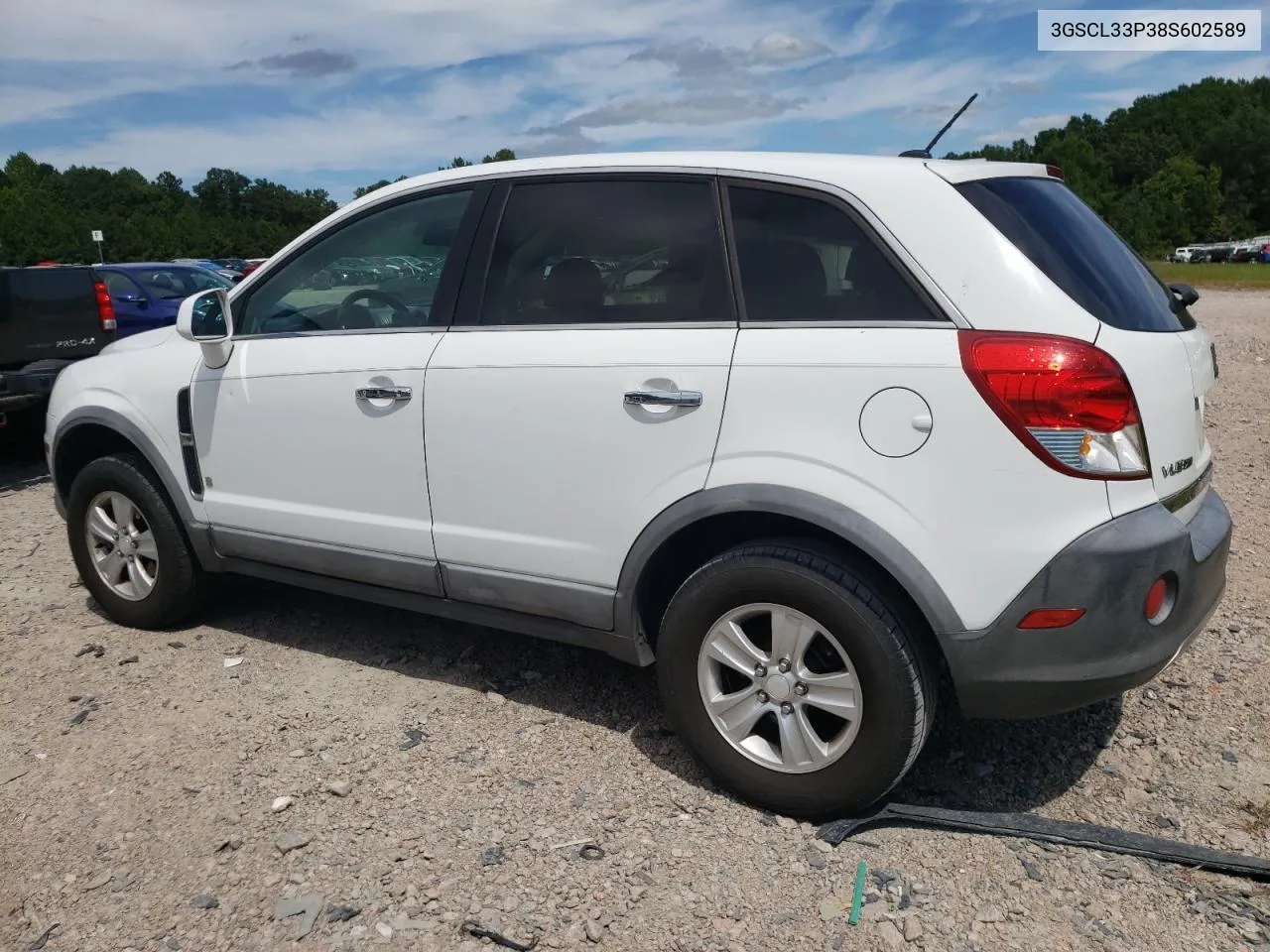 2008 Saturn Vue Xe VIN: 3GSCL33P38S602589 Lot: 70294574