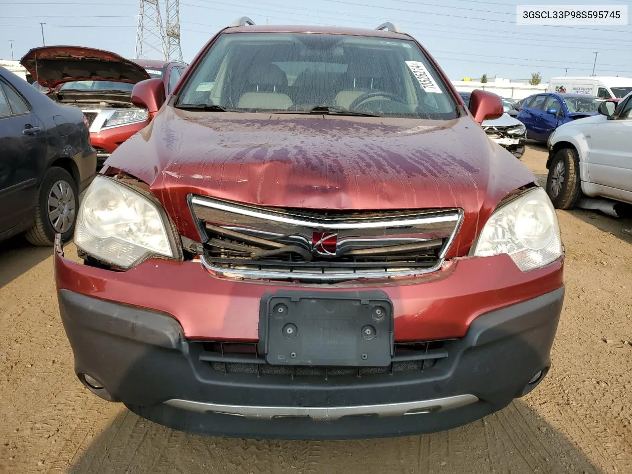 2008 Saturn Vue Xe VIN: 3GSCL33P98S595745 Lot: 70526214