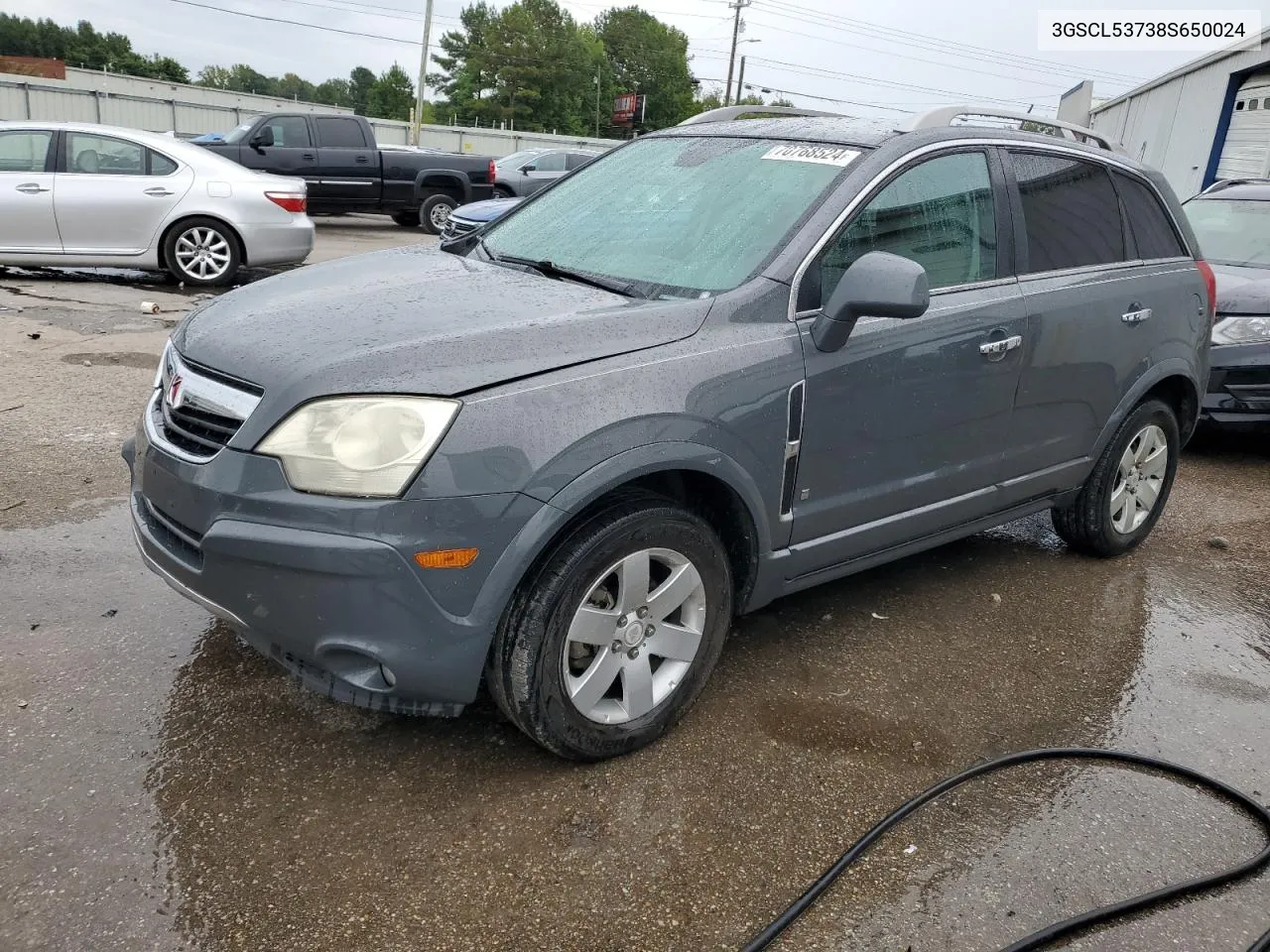 2008 Saturn Vue Xr VIN: 3GSCL53738S650024 Lot: 70768524