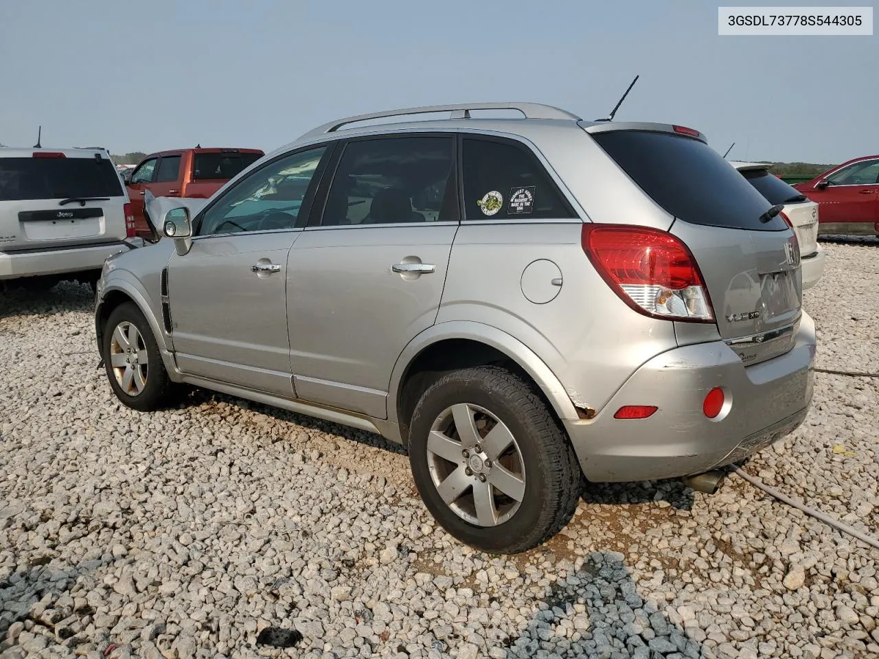 2008 Saturn Vue Xr VIN: 3GSDL73778S544305 Lot: 70855844