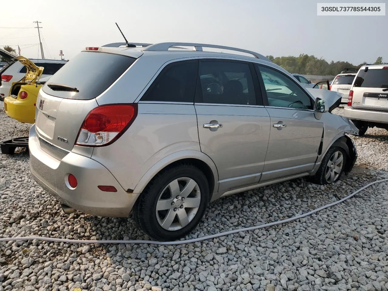 2008 Saturn Vue Xr VIN: 3GSDL73778S544305 Lot: 70855844