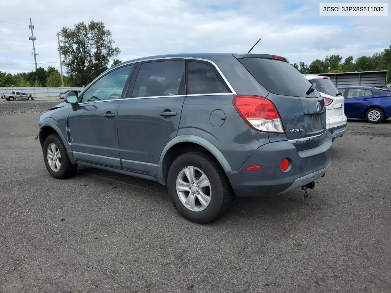 2008 Saturn Vue Xe VIN: 3GSCL33PX8S511030 Lot: 71112984