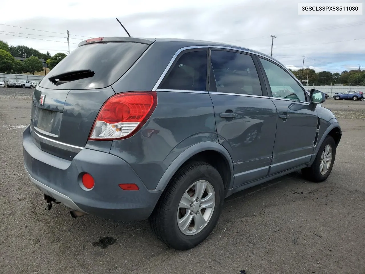 2008 Saturn Vue Xe VIN: 3GSCL33PX8S511030 Lot: 71112984