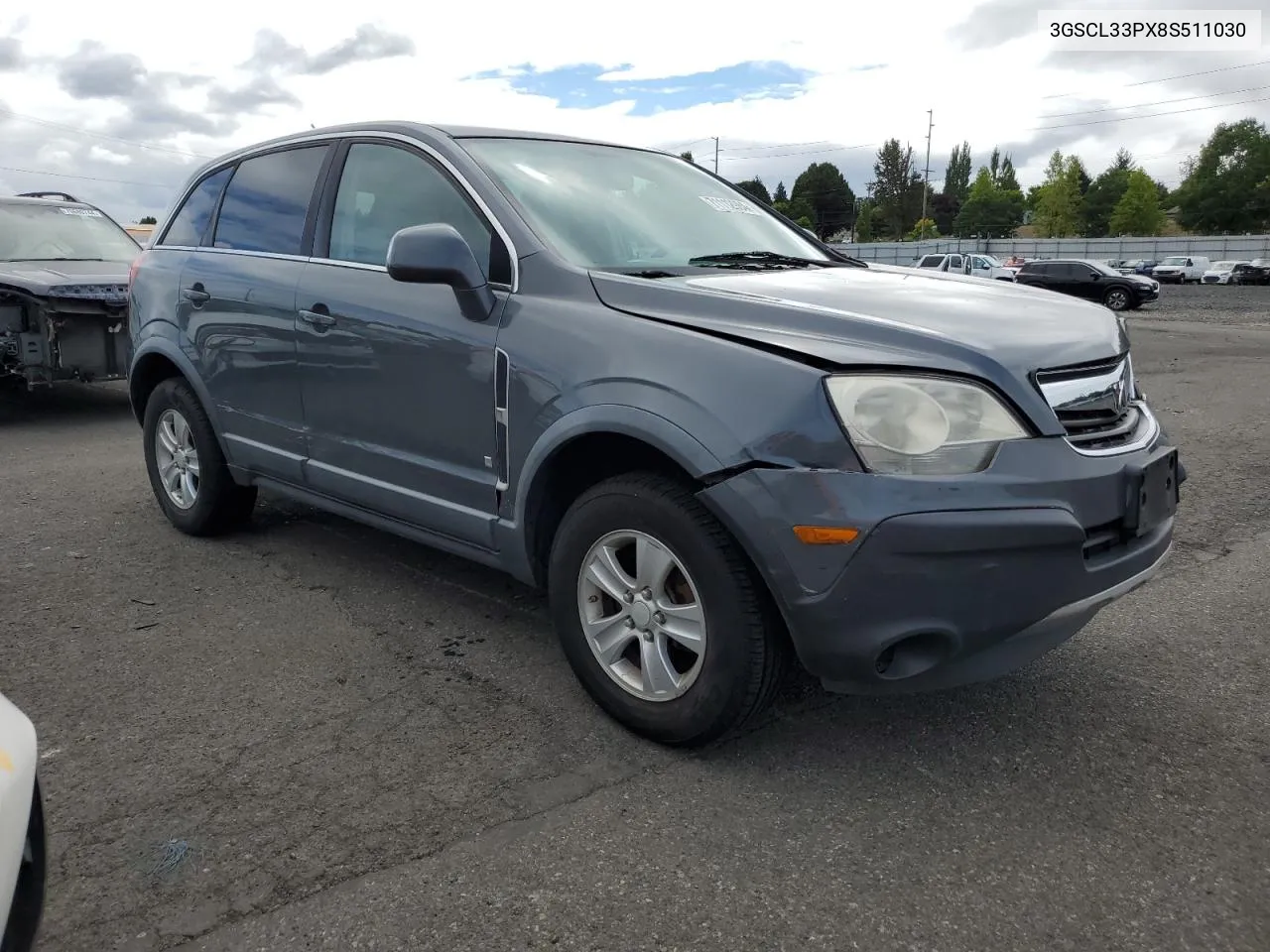 2008 Saturn Vue Xe VIN: 3GSCL33PX8S511030 Lot: 71112984