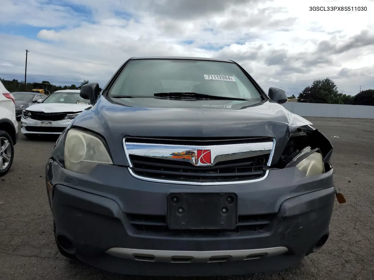 2008 Saturn Vue Xe VIN: 3GSCL33PX8S511030 Lot: 71112984