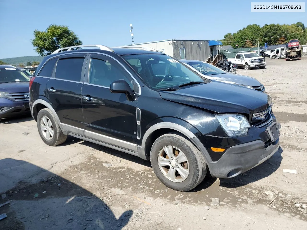 2008 Saturn Vue Xe VIN: 3GSDL43N18S708693 Lot: 71268344