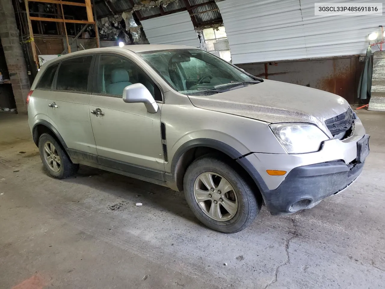 2008 Saturn Vue Xe VIN: 3GSCL33P48S691816 Lot: 71894664