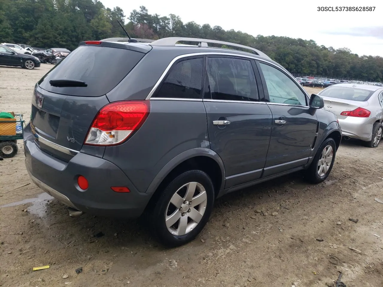 2008 Saturn Vue Xr VIN: 3GSCL53738S628587 Lot: 72627454