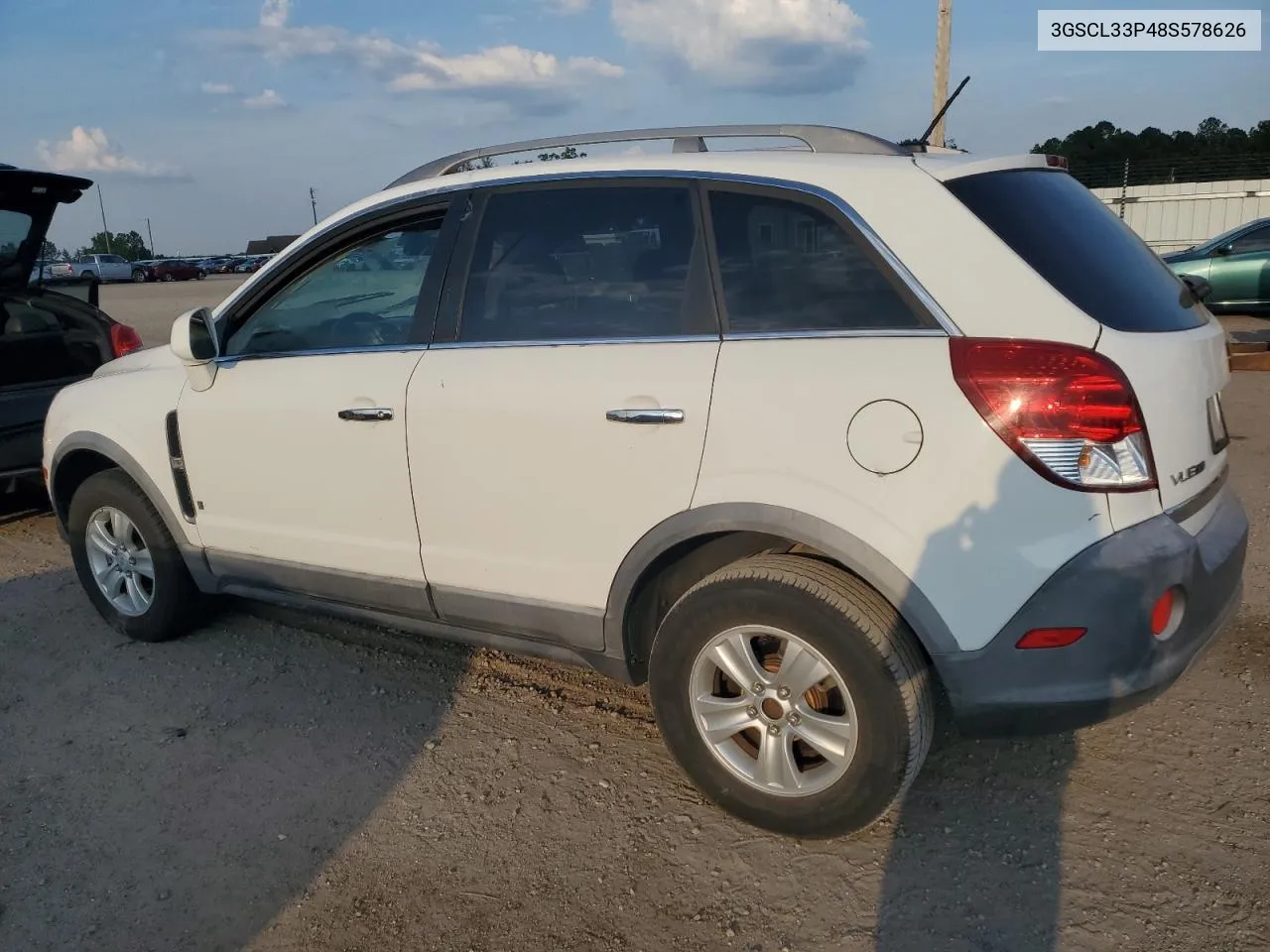 2008 Saturn Vue Xe VIN: 3GSCL33P48S578626 Lot: 72785284