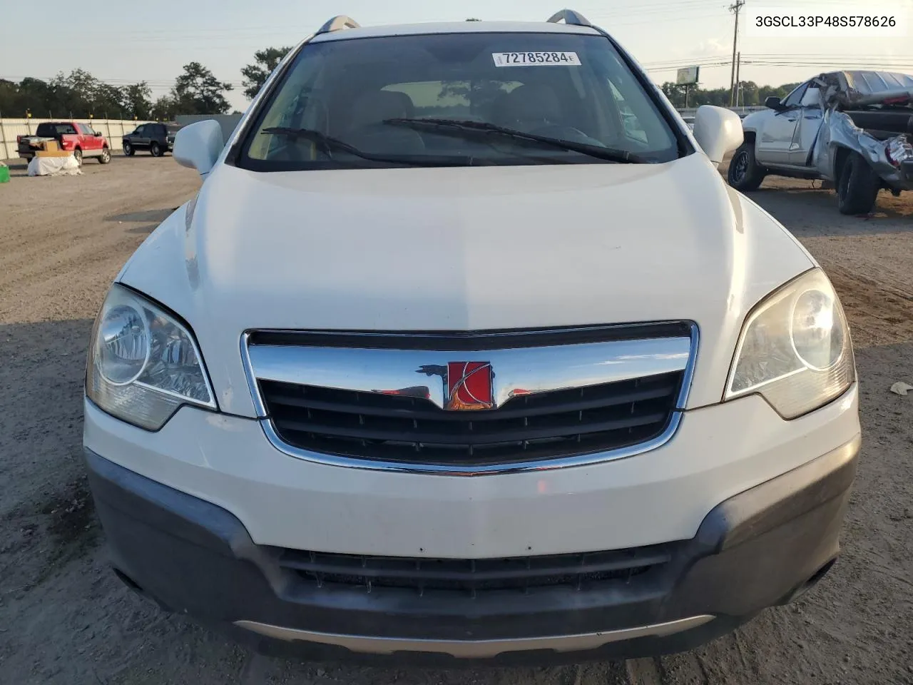 2008 Saturn Vue Xe VIN: 3GSCL33P48S578626 Lot: 72785284