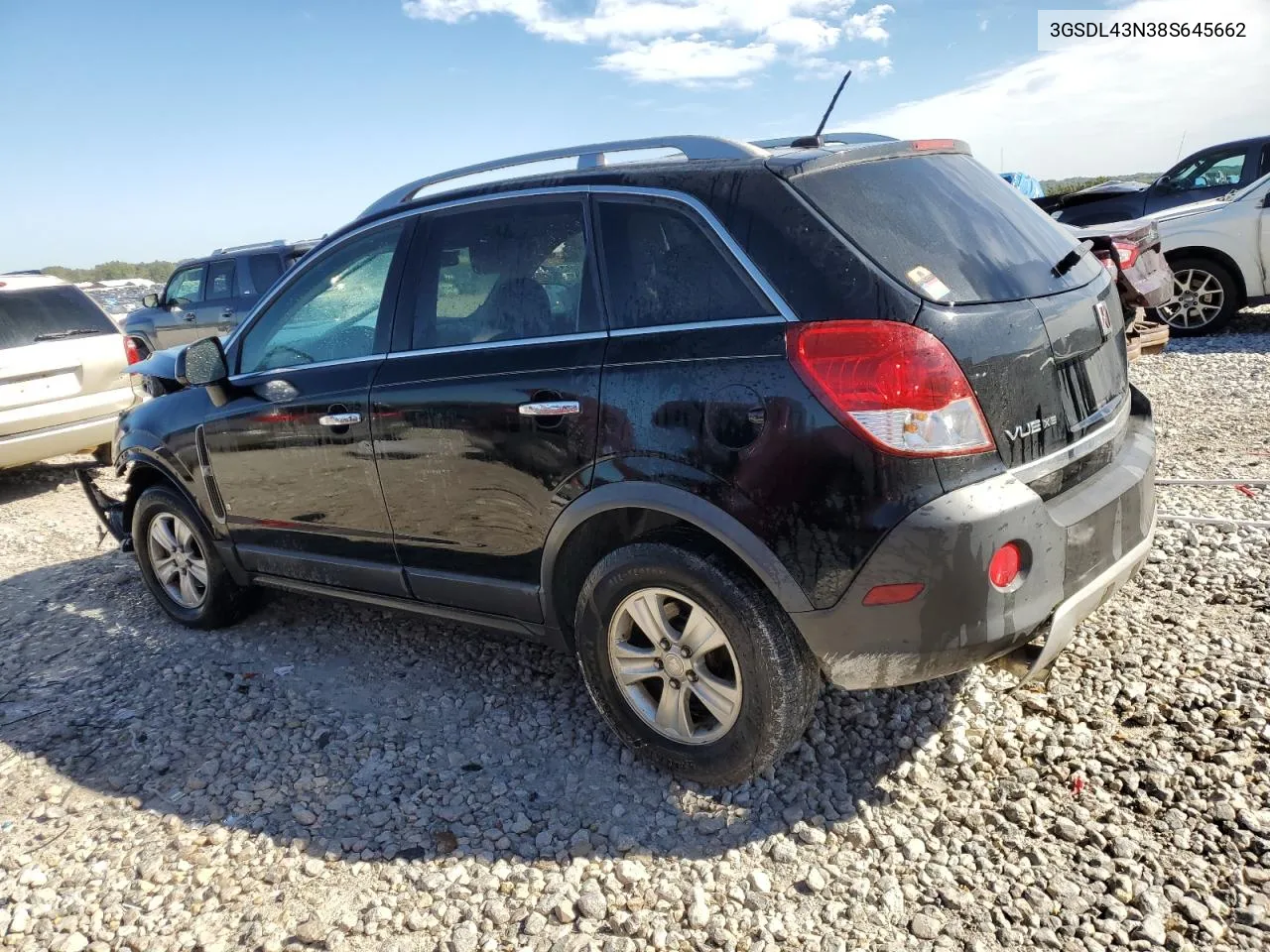 2008 Saturn Vue Xe VIN: 3GSDL43N38S645662 Lot: 72812674