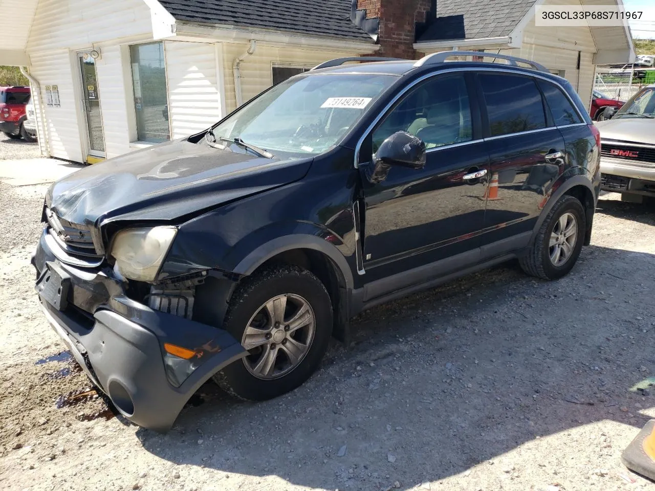 2008 Saturn Vue Xe VIN: 3GSCL33P68S711967 Lot: 73149264