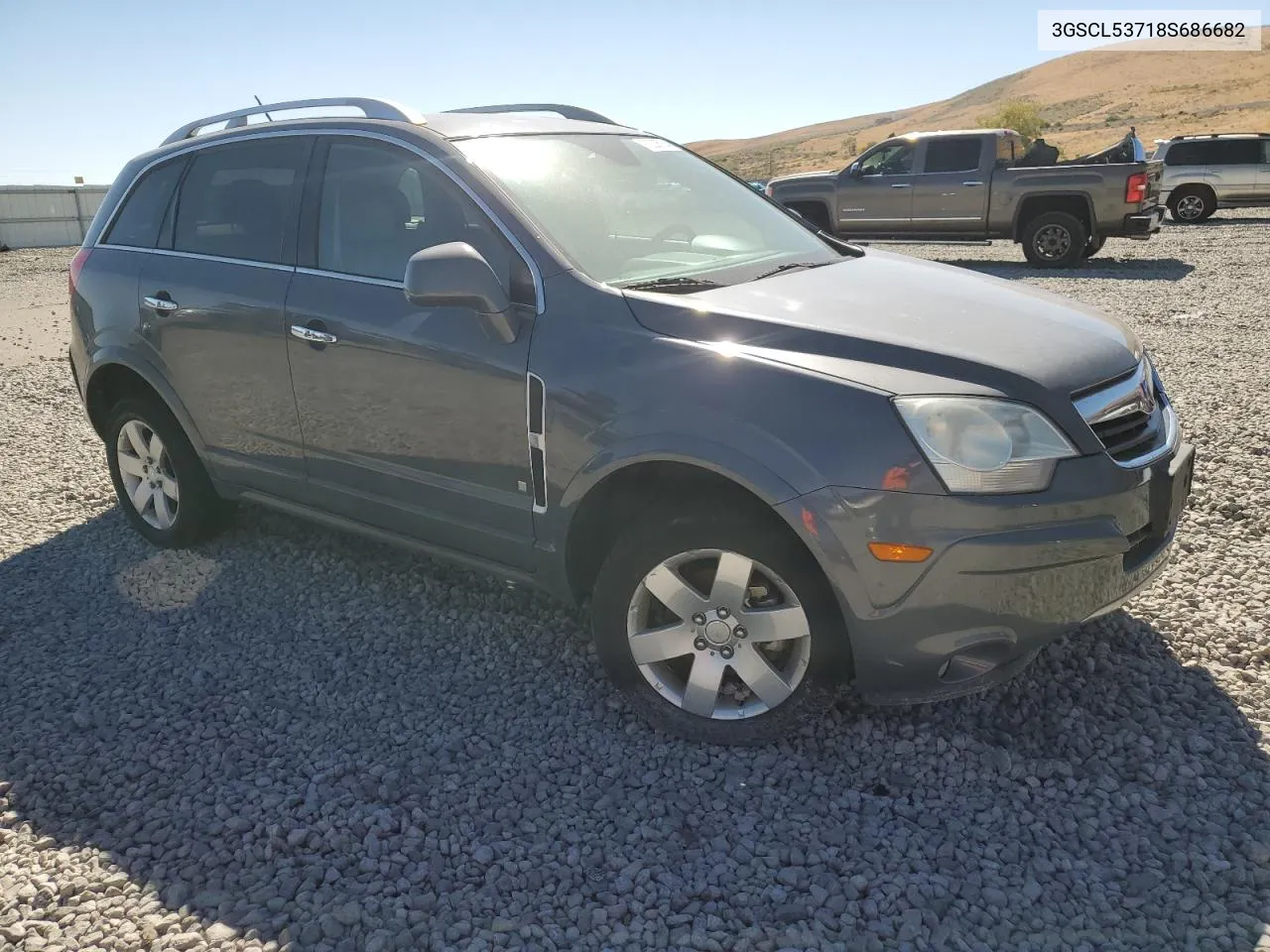 2008 Saturn Vue Xr VIN: 3GSCL53718S686682 Lot: 73206384