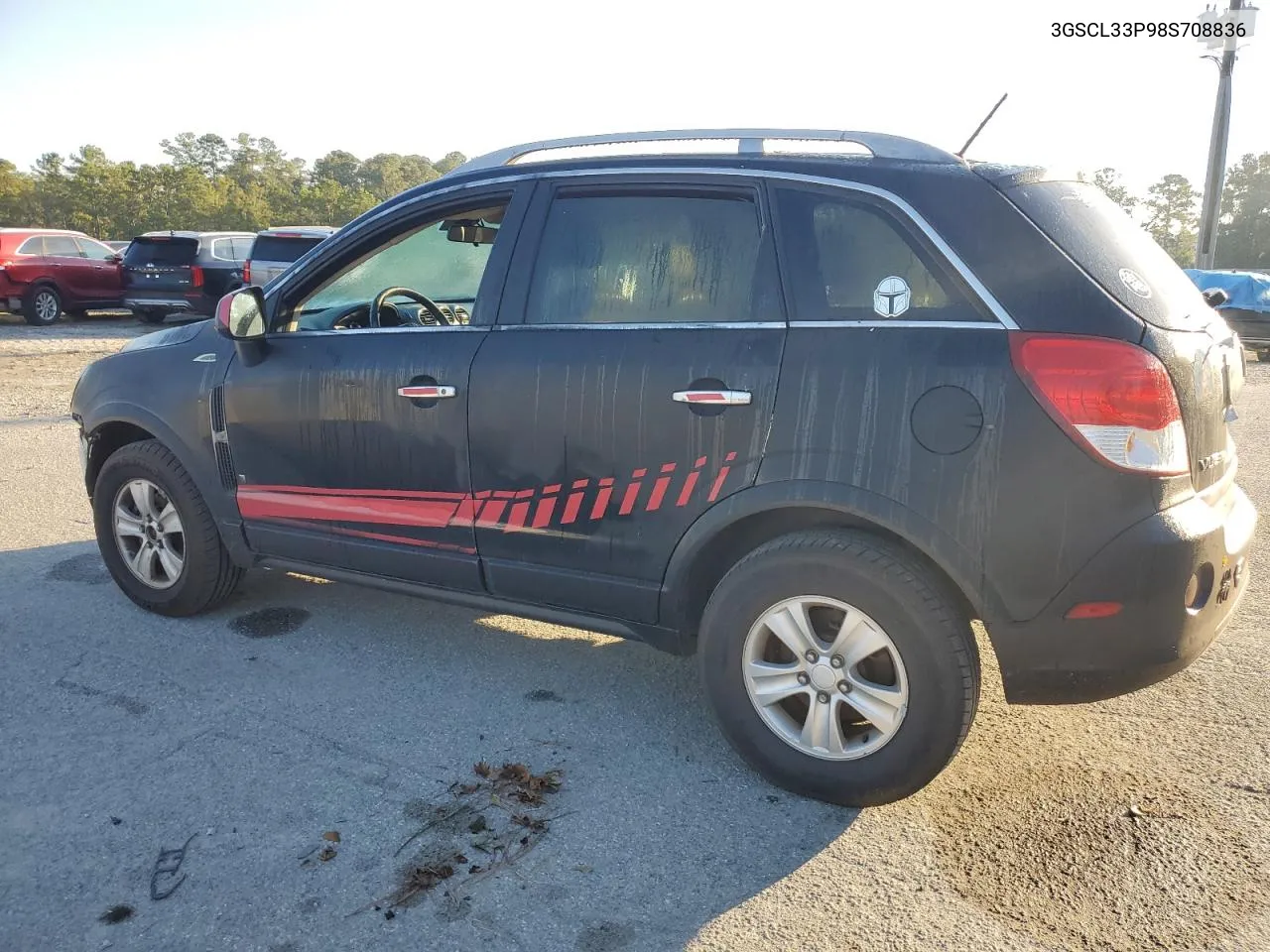 2008 Saturn Vue Xe VIN: 3GSCL33P98S708836 Lot: 74004544