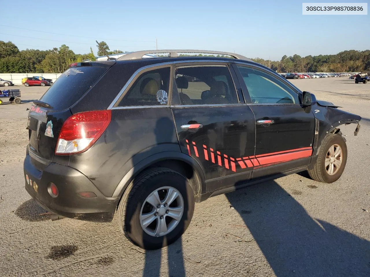 2008 Saturn Vue Xe VIN: 3GSCL33P98S708836 Lot: 74004544