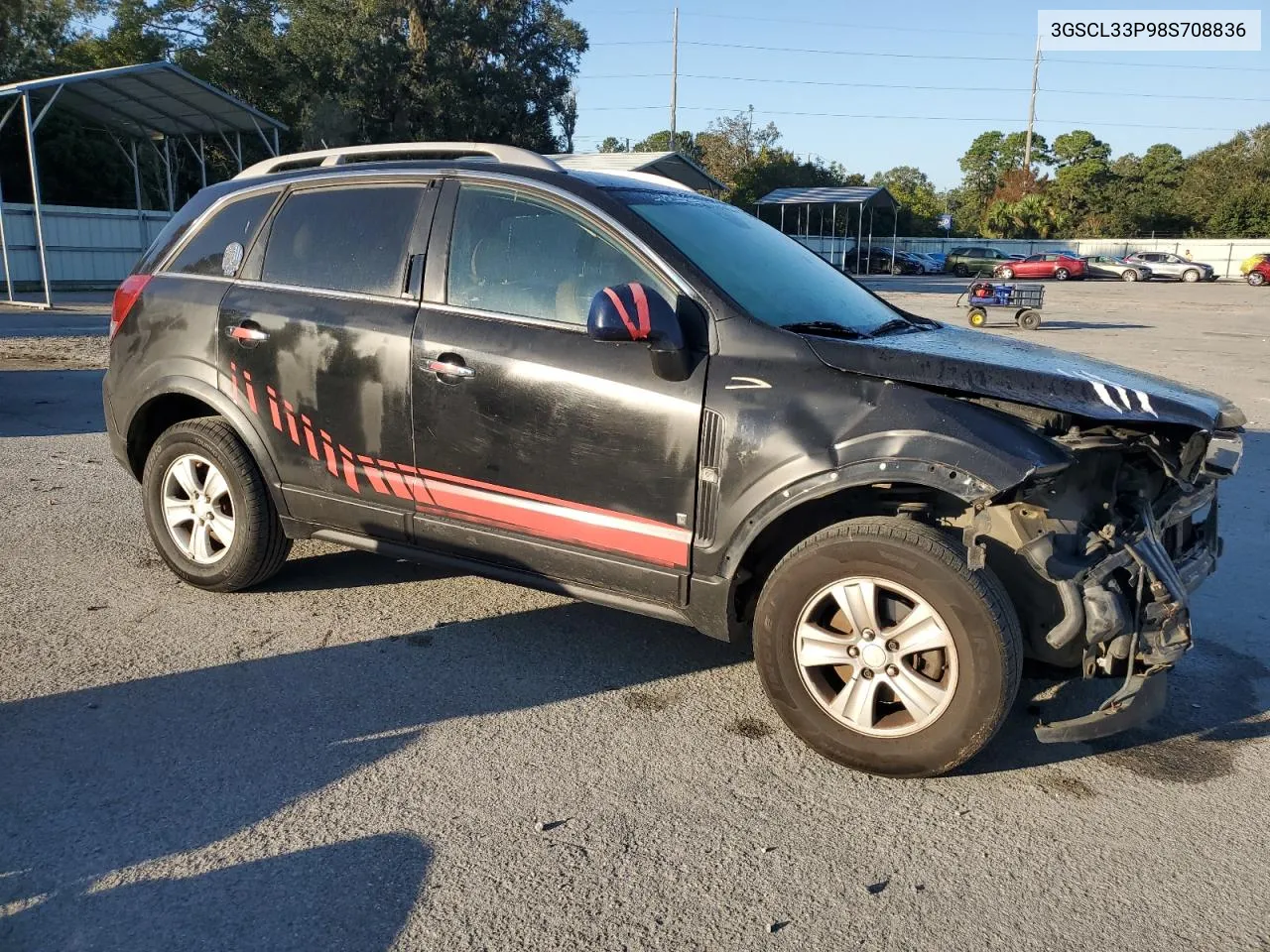 2008 Saturn Vue Xe VIN: 3GSCL33P98S708836 Lot: 74004544