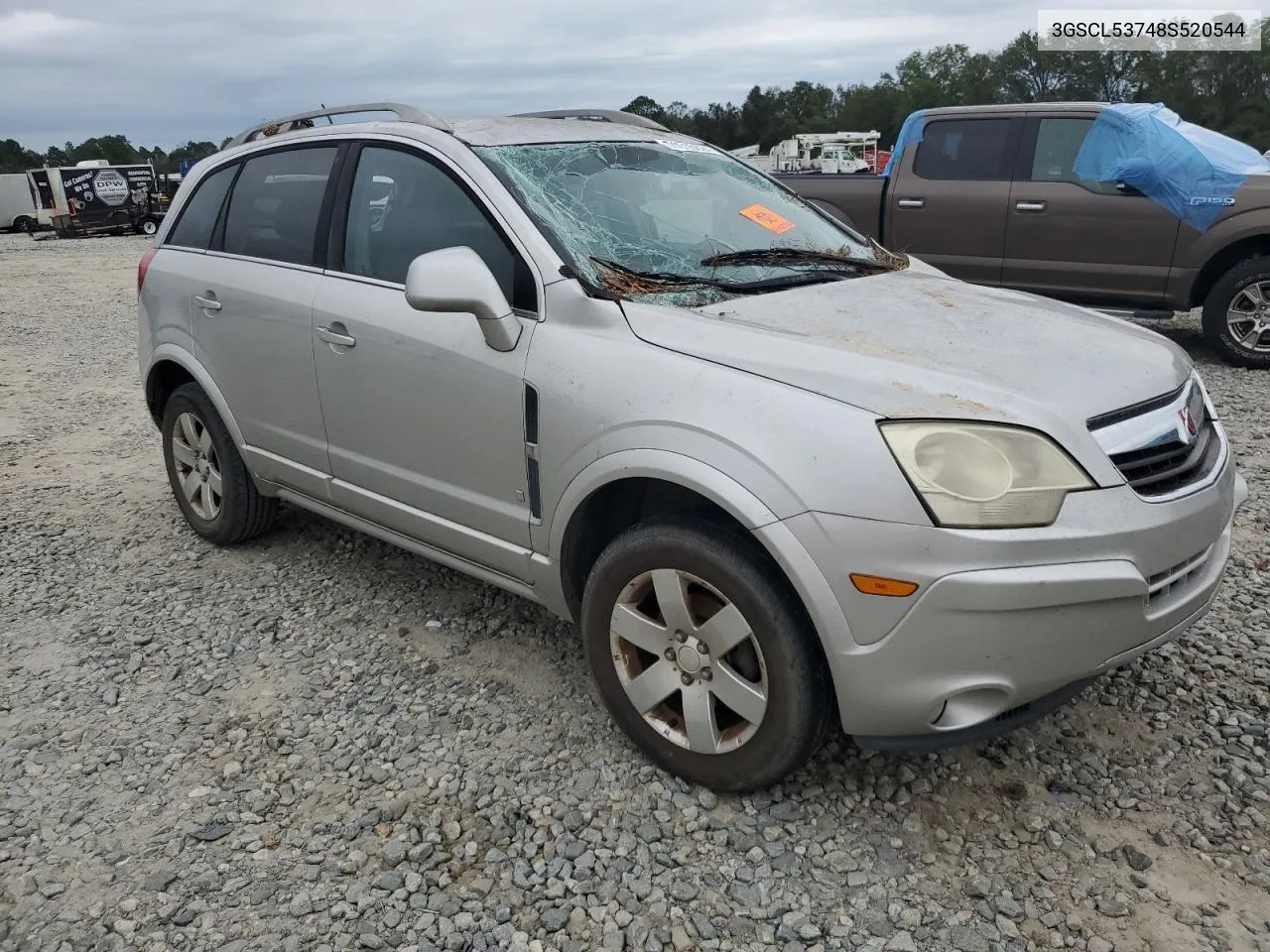 2008 Saturn Vue Xr VIN: 3GSCL53748S520544 Lot: 74010624