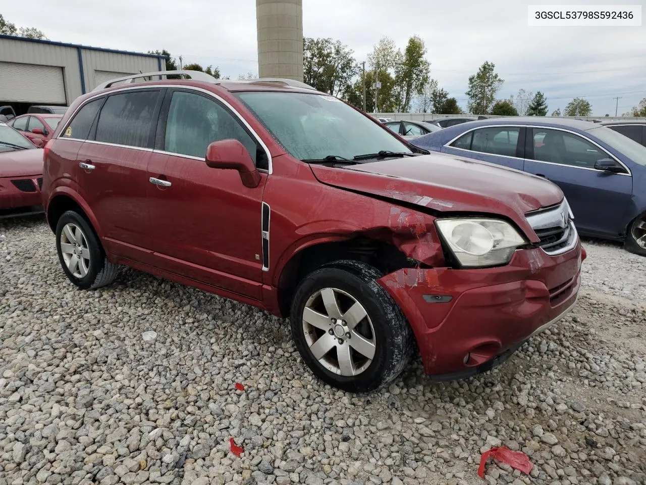 2008 Saturn Vue Xr VIN: 3GSCL53798S592436 Lot: 74317944