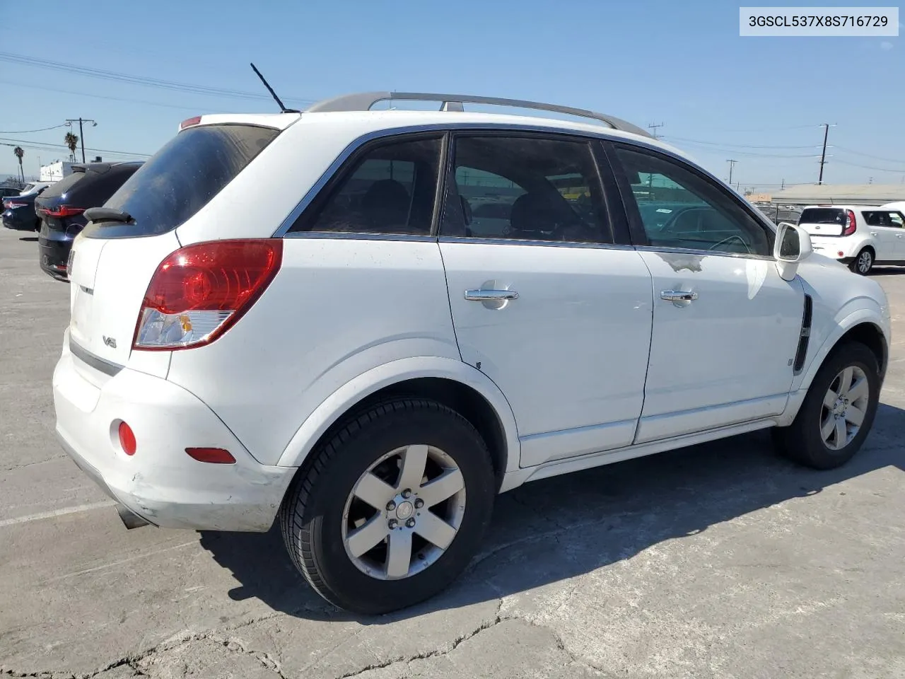 2008 Saturn Vue Xr VIN: 3GSCL537X8S716729 Lot: 74380444