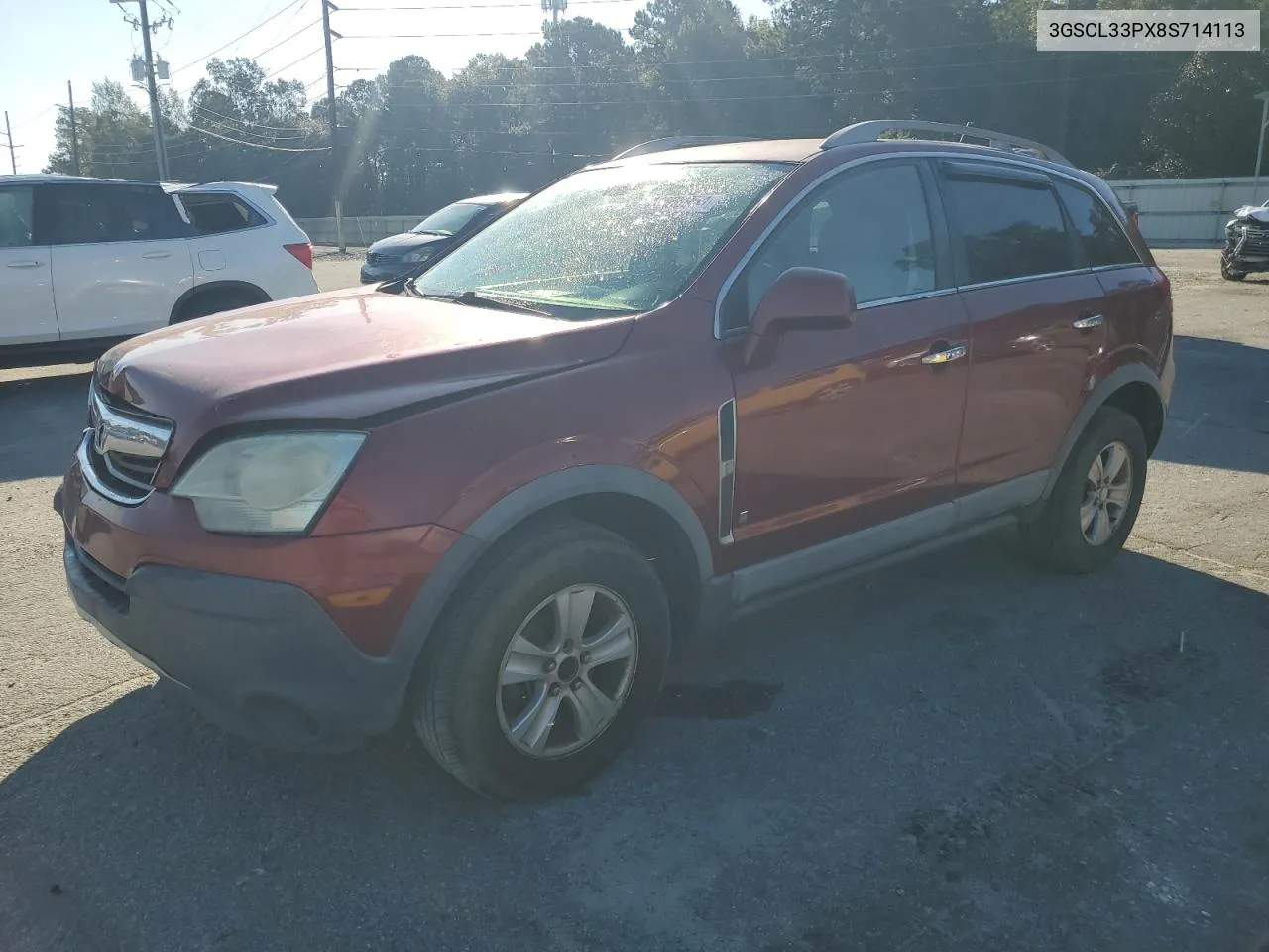 2008 Saturn Vue Xe VIN: 3GSCL33PX8S714113 Lot: 74468954