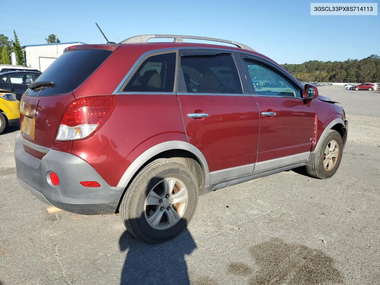 2008 Saturn Vue Xe VIN: 3GSCL33PX8S714113 Lot: 74468954