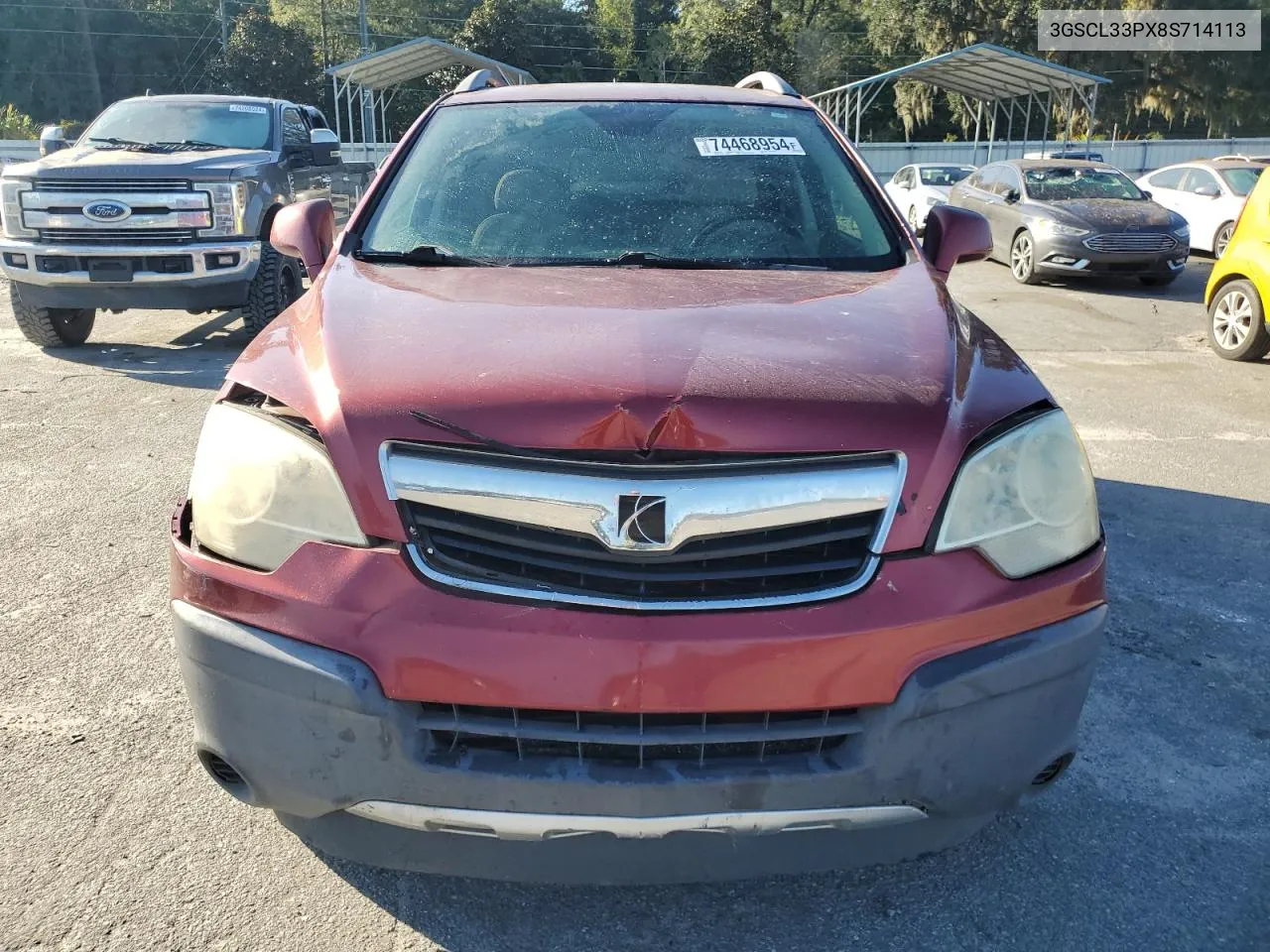 2008 Saturn Vue Xe VIN: 3GSCL33PX8S714113 Lot: 74468954