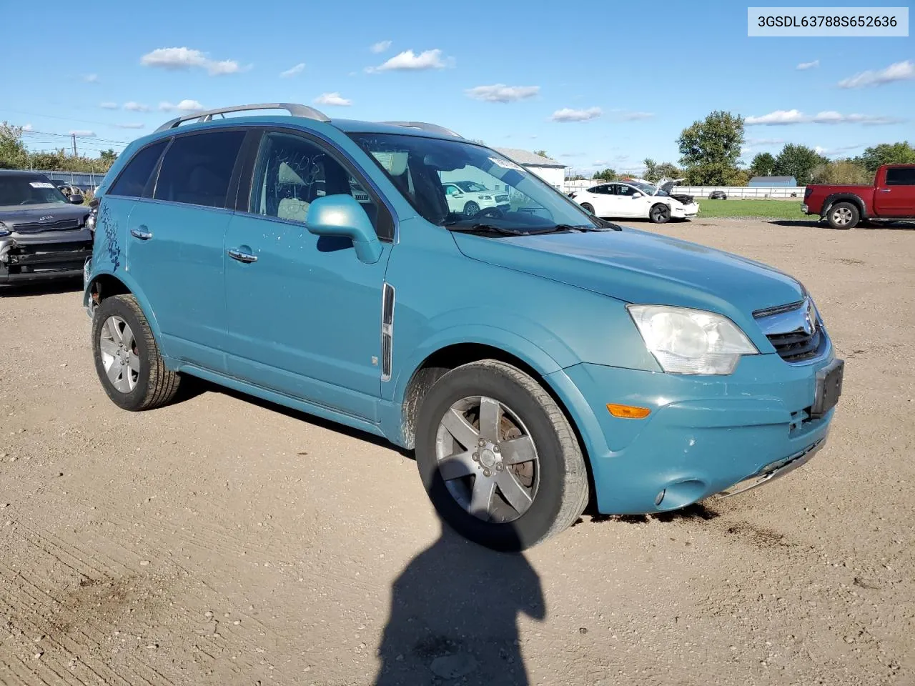 2008 Saturn Vue Xr VIN: 3GSDL63788S652636 Lot: 74677054