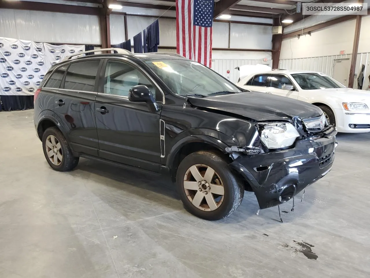 2008 Saturn Vue Xr VIN: 3GSCL53728S504987 Lot: 74697384