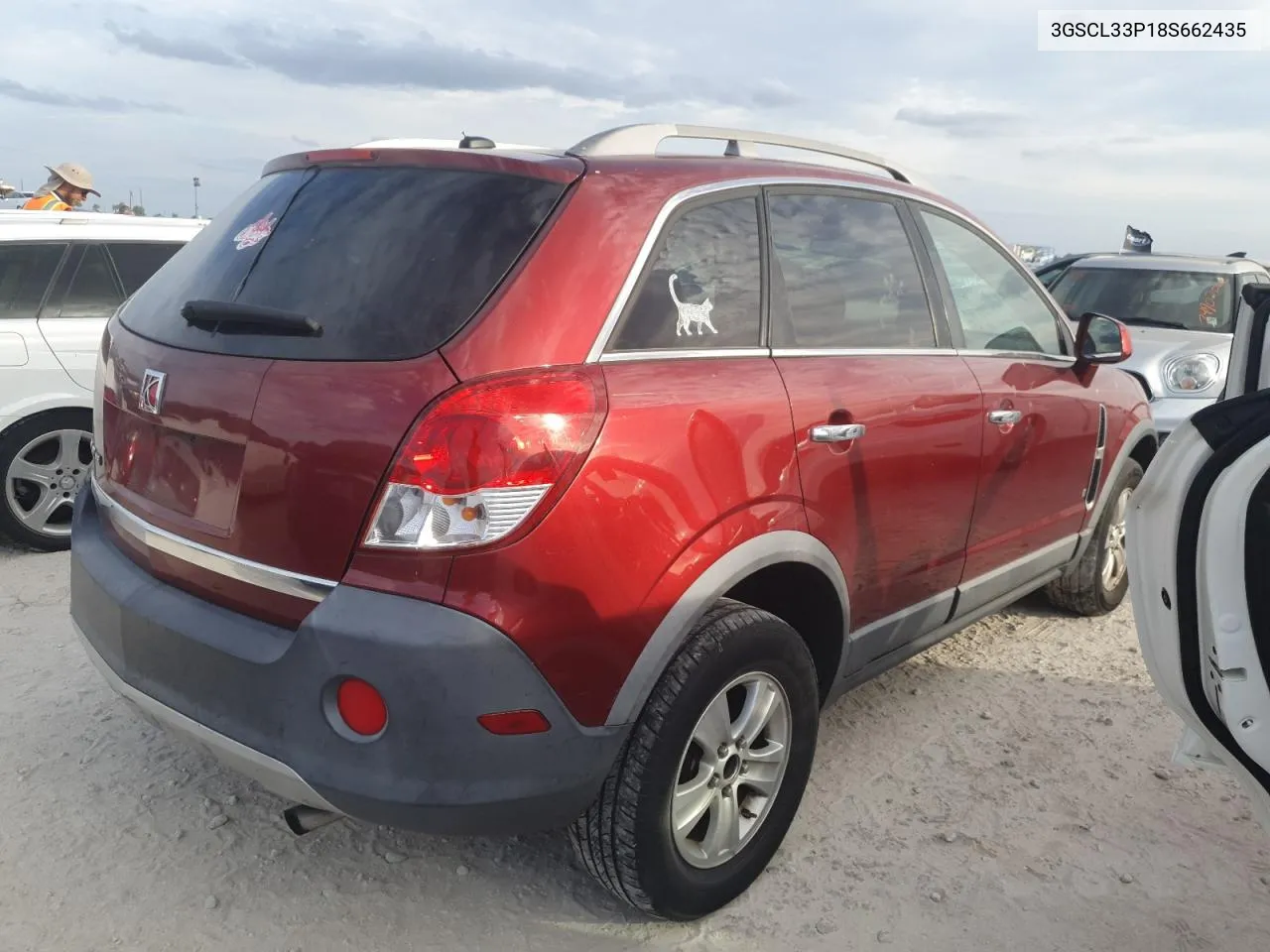 2008 Saturn Vue Xe VIN: 3GSCL33P18S662435 Lot: 74868064