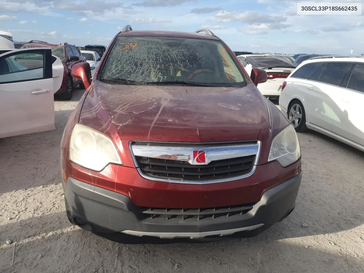 2008 Saturn Vue Xe VIN: 3GSCL33P18S662435 Lot: 74868064