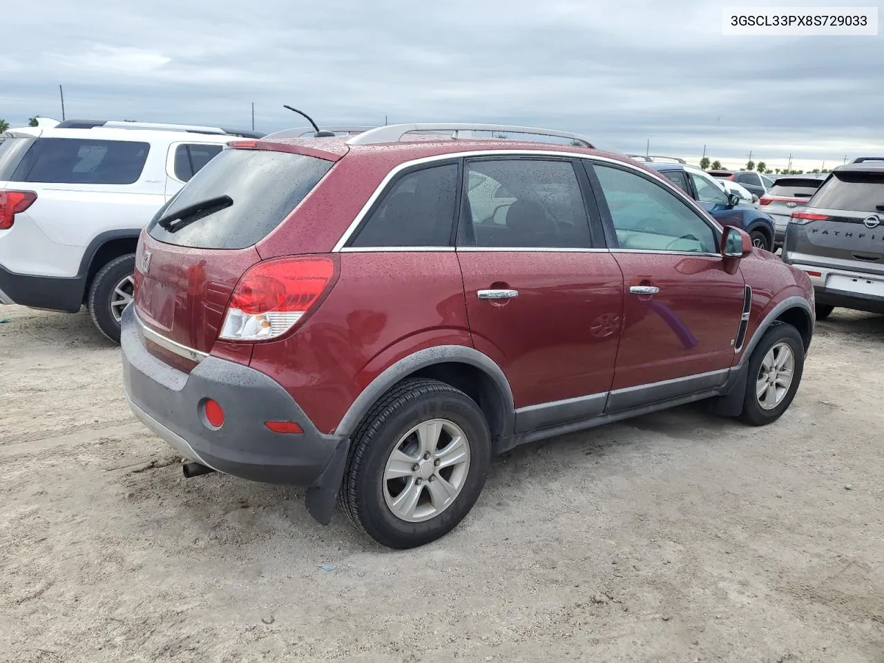 2008 Saturn Vue Xe VIN: 3GSCL33PX8S729033 Lot: 75256454