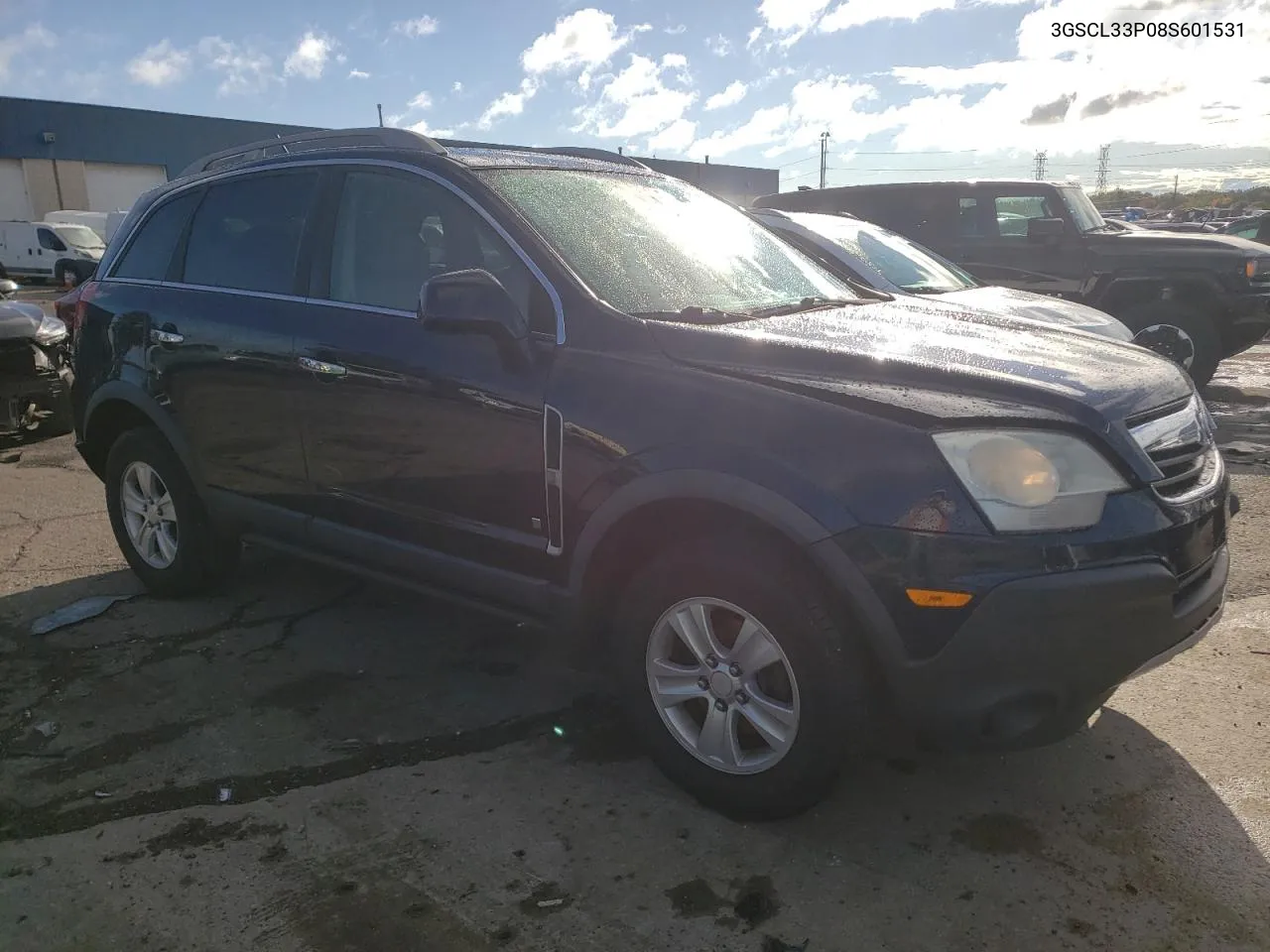 2008 Saturn Vue Xe VIN: 3GSCL33P08S601531 Lot: 75452734