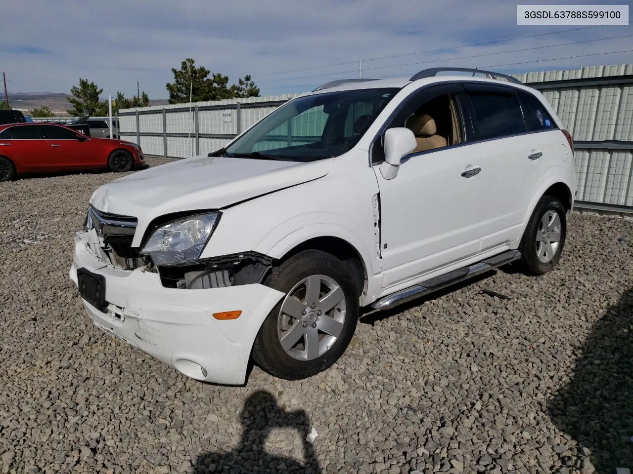 2008 Saturn Vue Xr VIN: 3GSDL63788S599100 Lot: 75706784