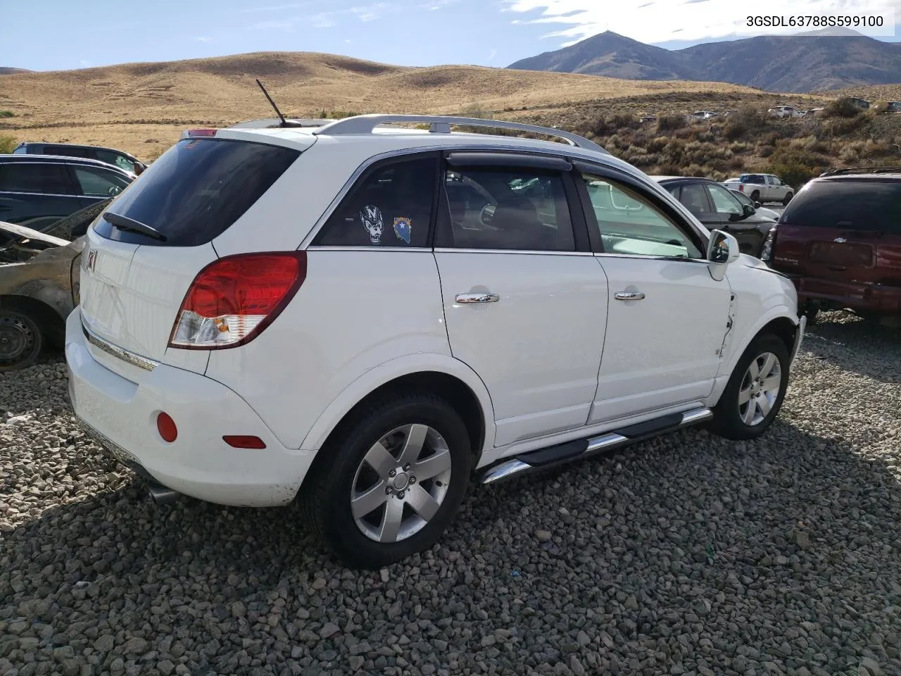 2008 Saturn Vue Xr VIN: 3GSDL63788S599100 Lot: 75706784